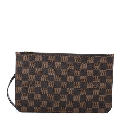 Louis Vuitton Damier Ebene Neverfull MM GM Pochette 1 of 7