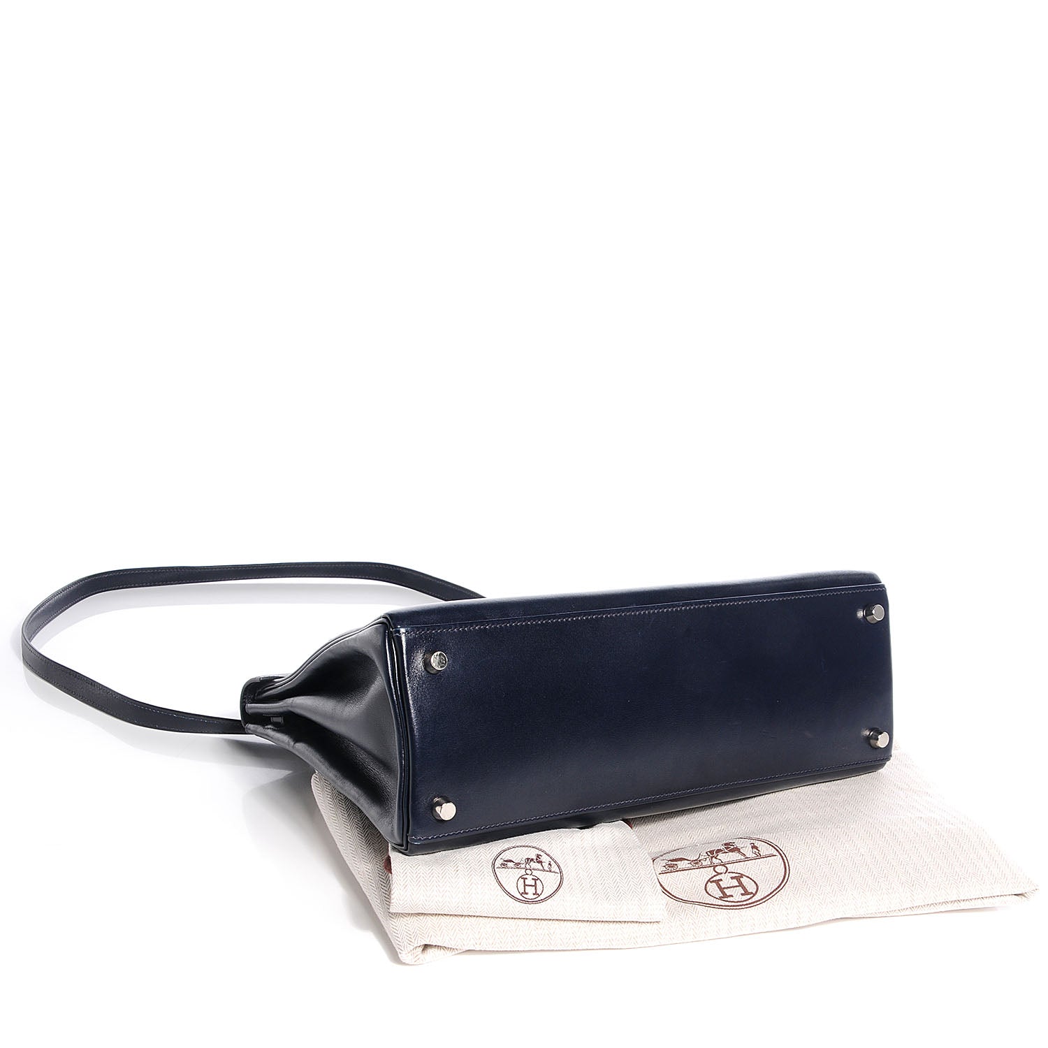 Hermes Box Kelly Retourne 32 Indigo 20 of 28