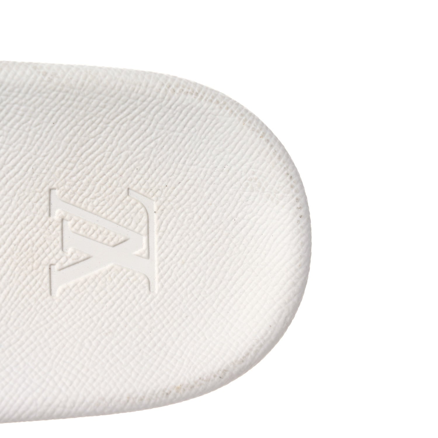 Louis Vuitton Rubber Monogram Mens Waterfront Mules 11 White 7 of 9