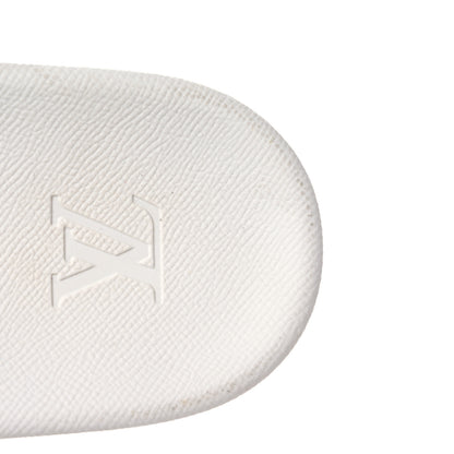 Louis Vuitton Rubber Monogram Mens Waterfront Mules 11 White 7 of 9