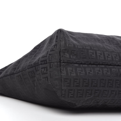Fendi Zucchino Shopping Tote Black 6 of 9