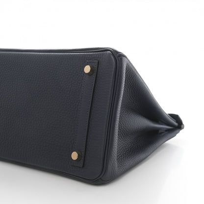 Hermes Togo Birkin 30 Bleu Nuit 10 of 11
