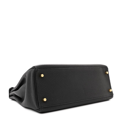 Hermes Togo Kelly Retourne 32 Black 4 of 15
