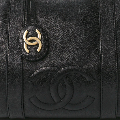 Chanel Caviar Timeless CC Duffel Bag Black 9 of 12