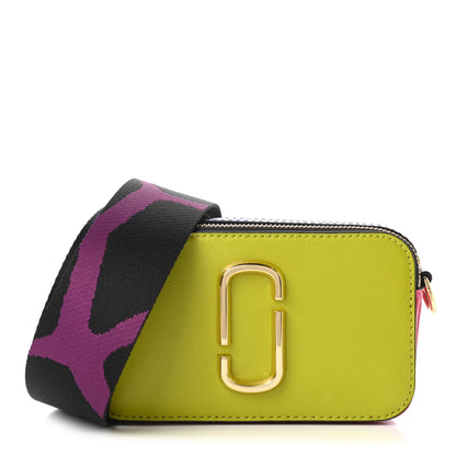 Marc Jacobs Saffiano Small Snapshot Camera Bag Green Multicolor 1 of 10