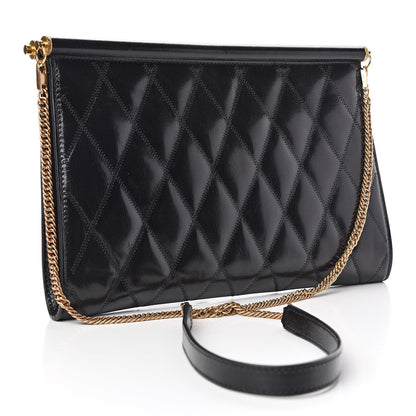 Givenchy Goatskin Quilted Medium Gem Bag Black 3 of 9