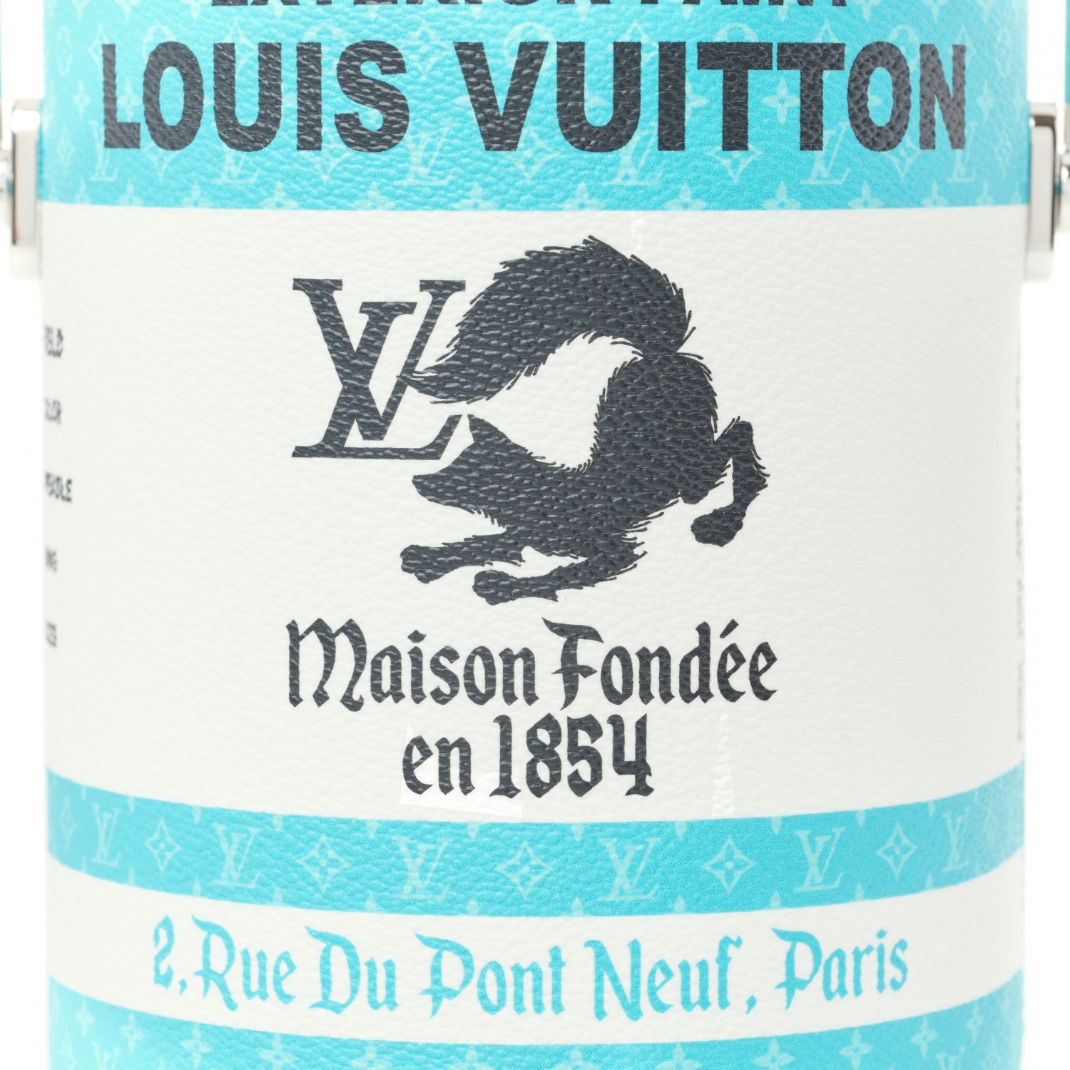Louis Vuitton Monogram LV Paint Can Turquoise 10 of 10