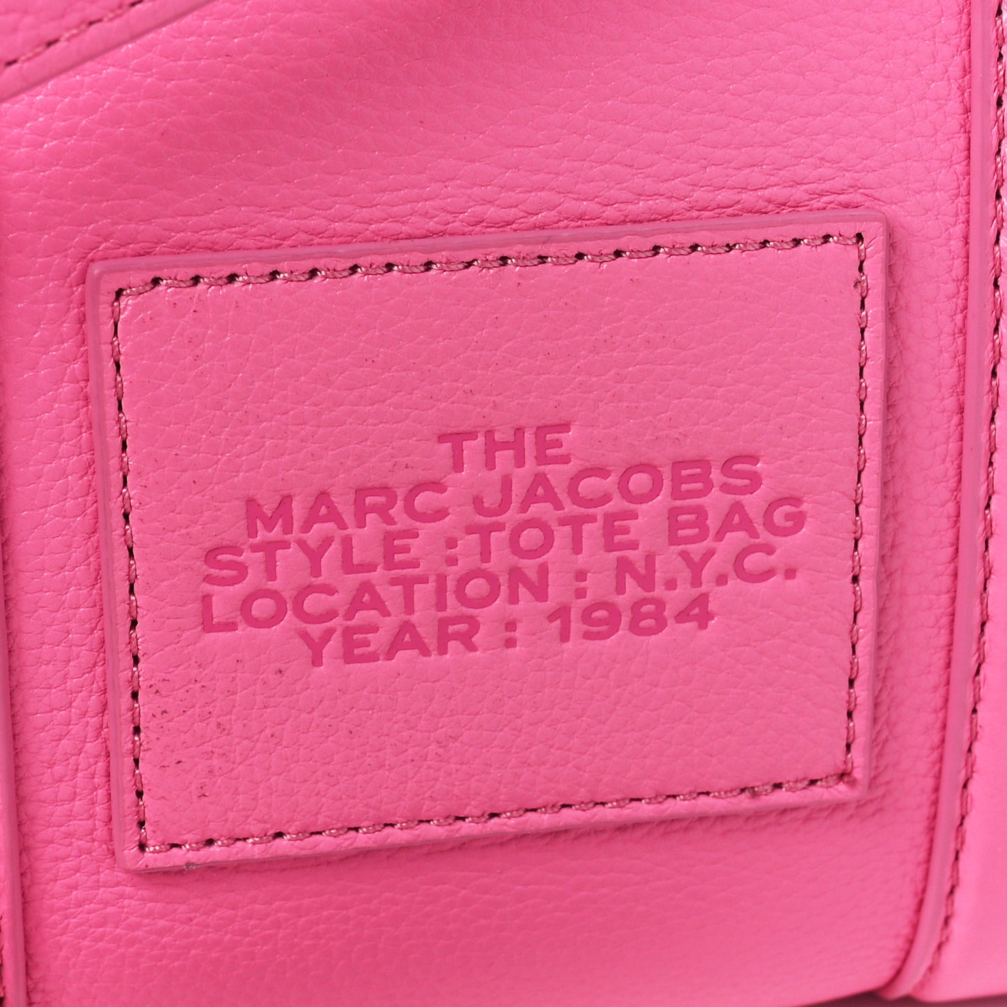 Grained Calfskin Small The Tote Bag Morning Glory