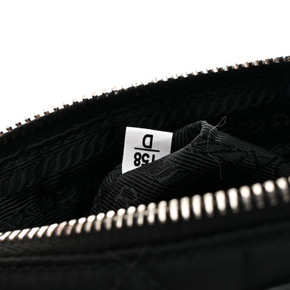 Prada Nylon Tessuto Impuntu Quilted Crossbody Bag Black 7 of 10