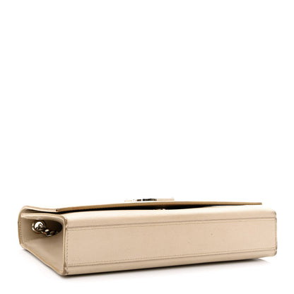 Saint Laurent Grain De Poudre Medium Classic Monogram Kate Satchel Sable Beige 4 of 14