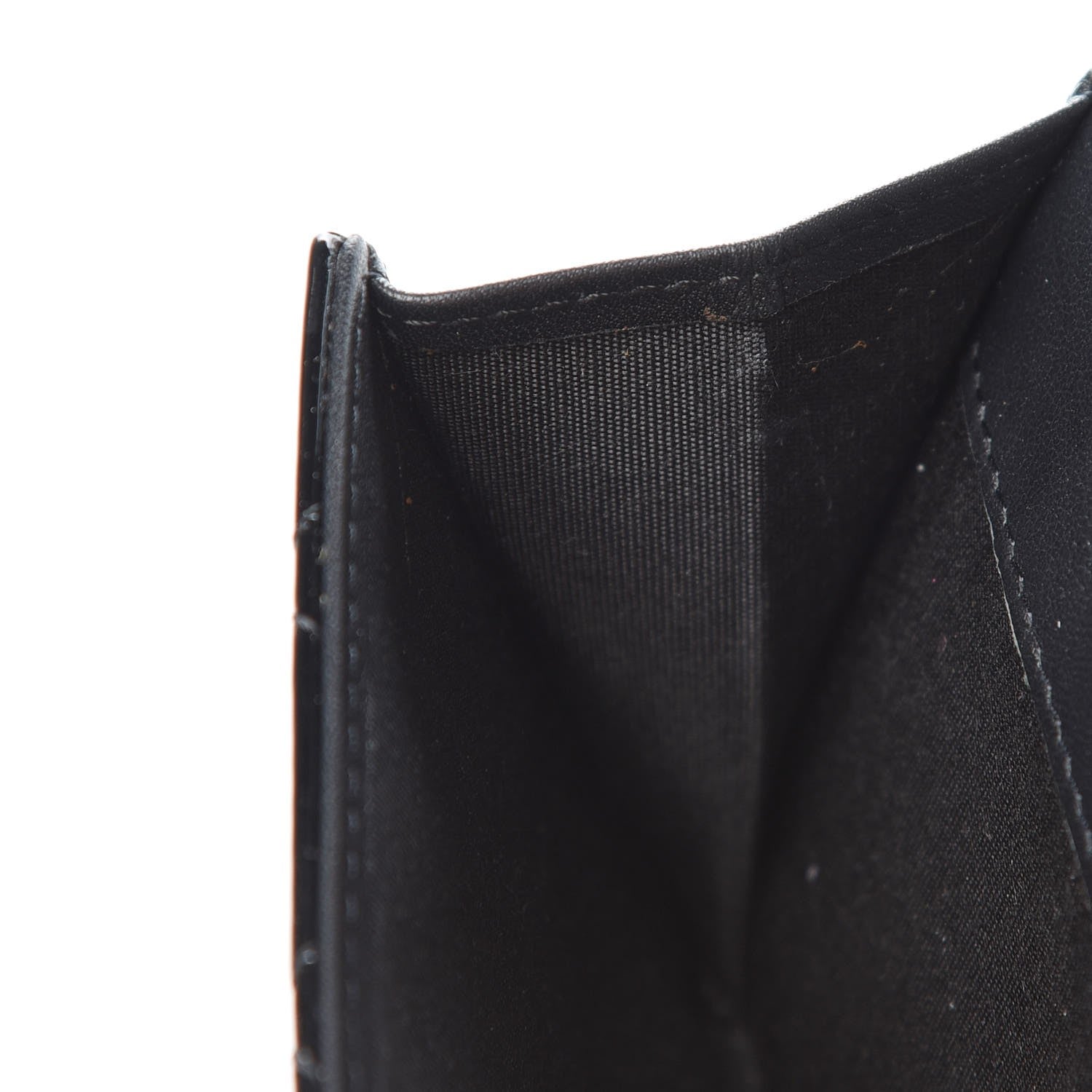 Chanel Patent Quilted Brilliant Compact Wallet Black 12 of 13