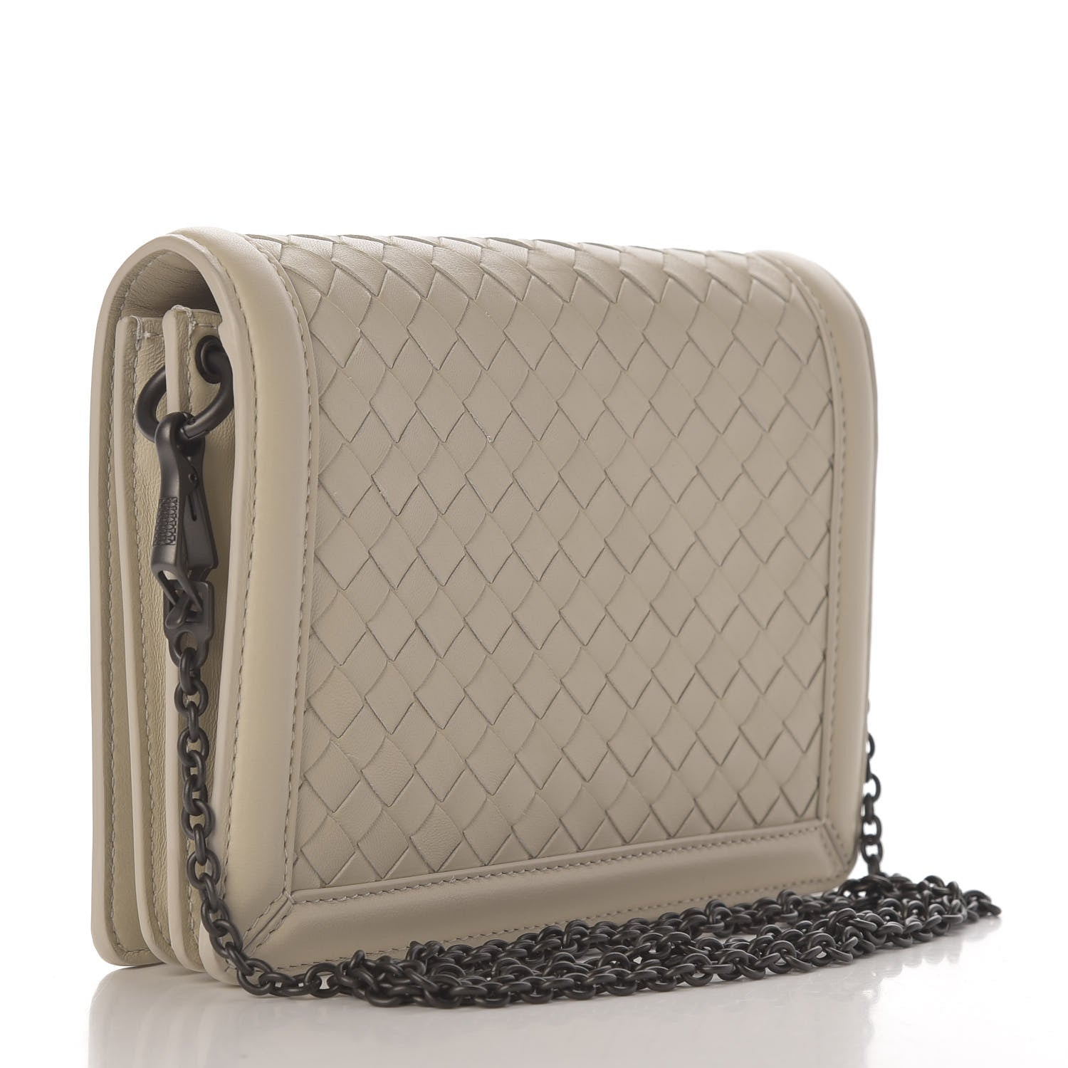 Bottega Veneta Nappa Intrecciato Meadow Flower Mini Montebello Mist 3 of 9