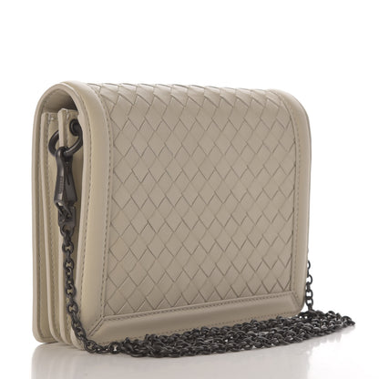 Bottega Veneta Nappa Intrecciato Meadow Flower Mini Montebello Mist 3 of 9