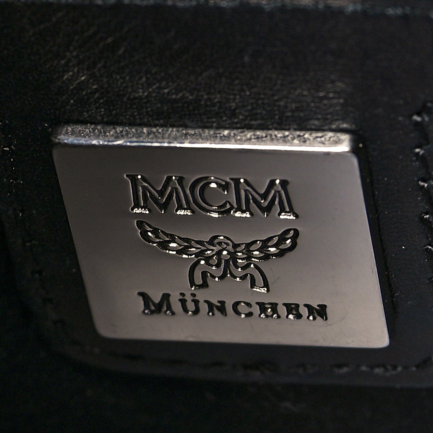 MCM Visetos Boston Bag Black 6 of 13