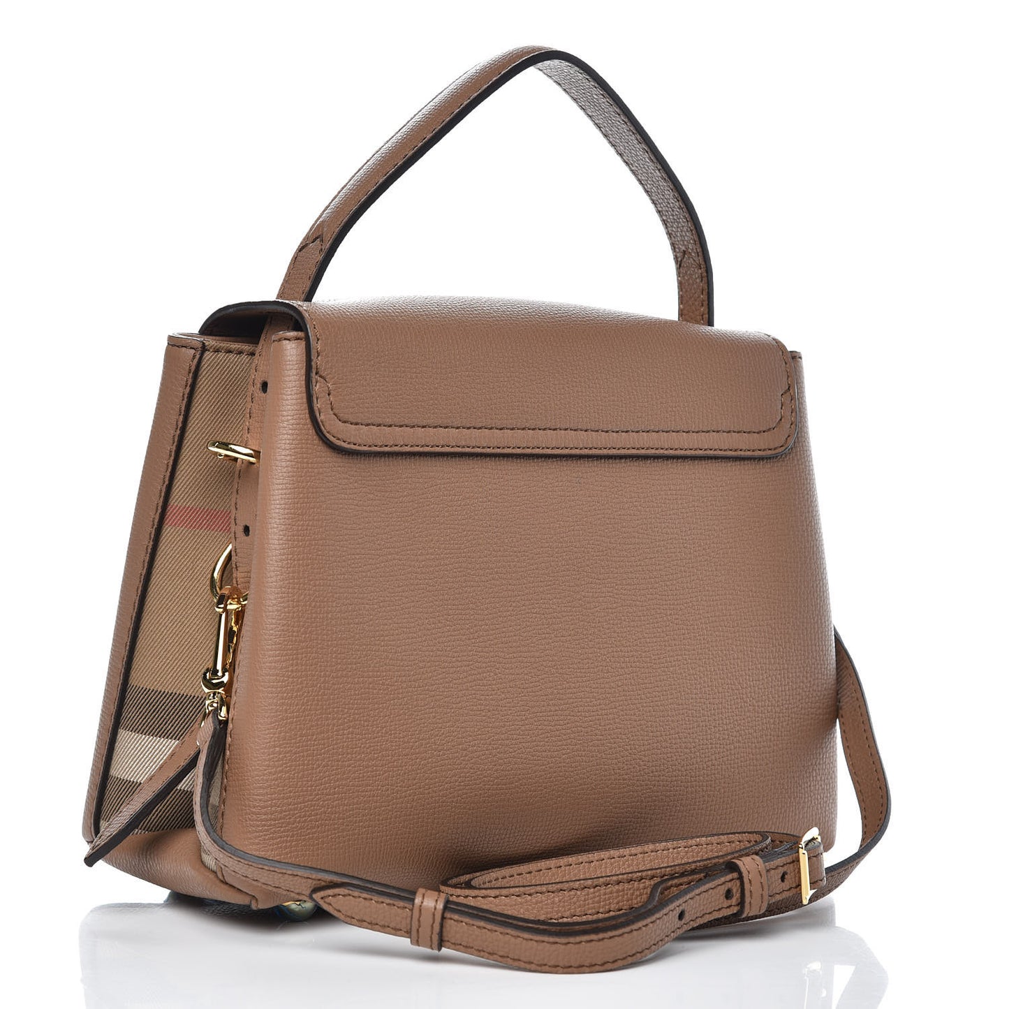 Derby Calfskin House Check Small Camberley Dark Sand