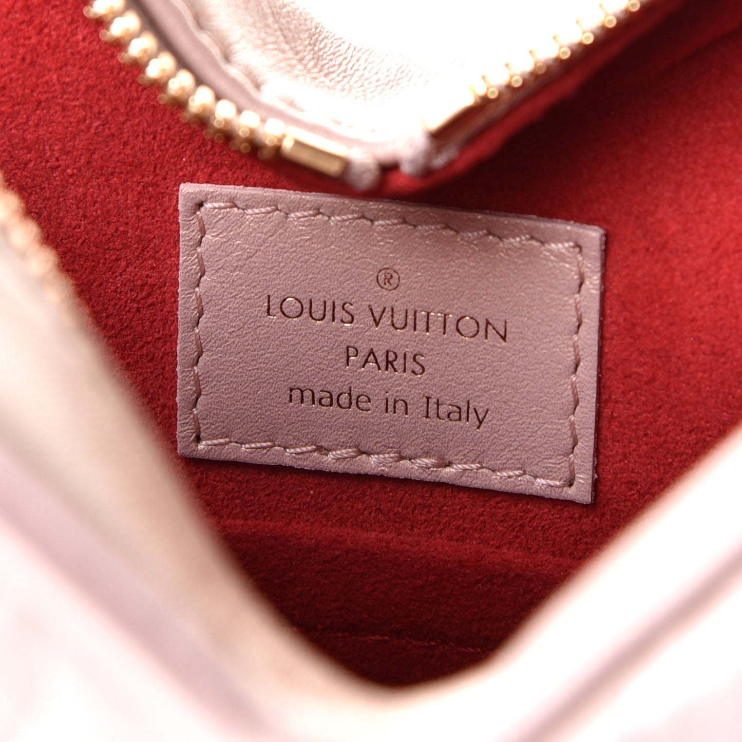 Lambskin Embossed Monogram Fall In Love Sac Coeur Light Pink