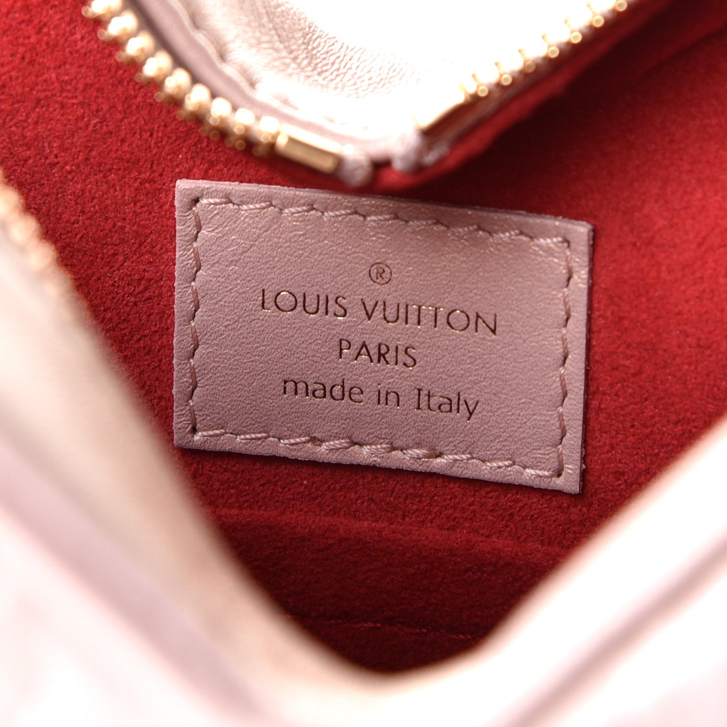 Louis Vuitton Lambskin Embossed Monogram Fall In Love Sac Coeur Light Pink 5 of 5