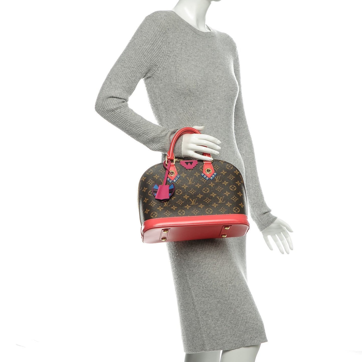 Monogram Totem Alma PM Flamingo