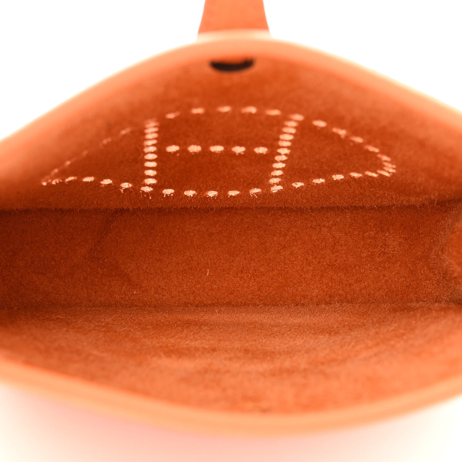 Hermes Taurillon Clemence Evelyne TPM Orange 5 of 11