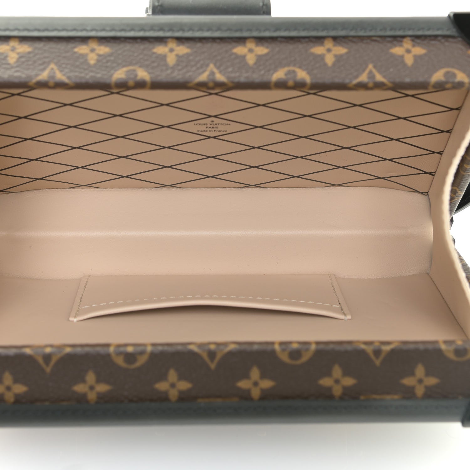 Louis Vuitton Monogram Petite Malle Black 7 of 10