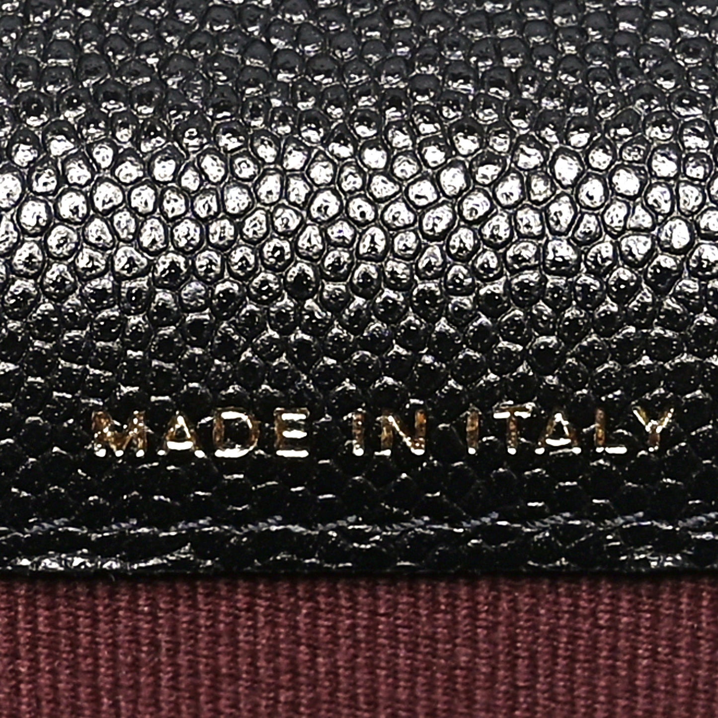 Caviar Quilted Mini Chain Bag Black