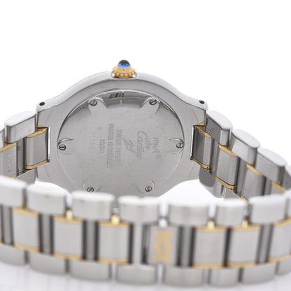 Cartier Stainless Steel 18K Yellow Gold 28mm Must De 21 Quartz Watch 5 of 5