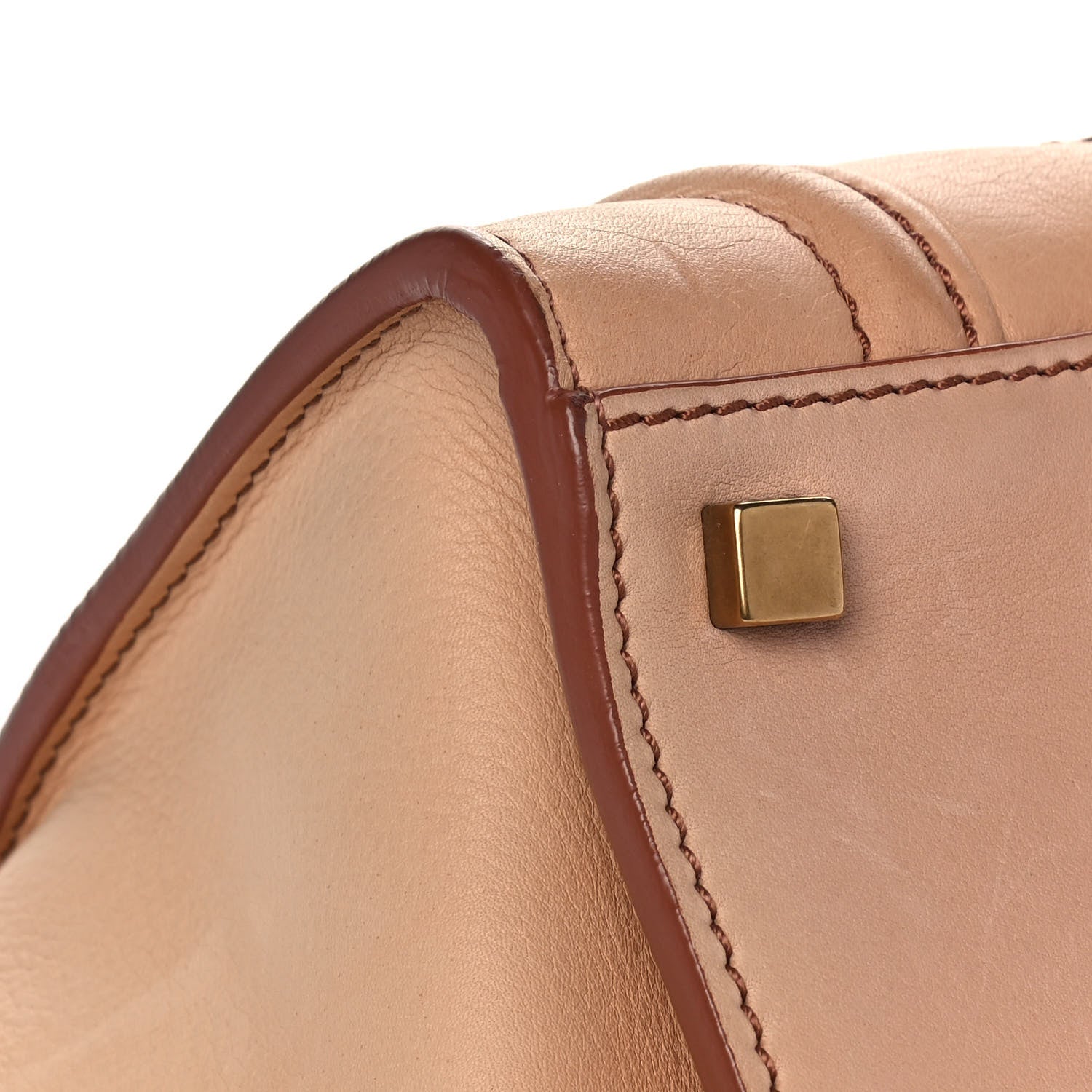 Celine Supple Calfskin Medium Phantom Luggage Flesh 10 of 14