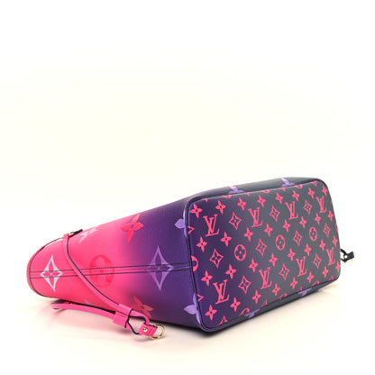 Louis Vuitton Monogram Giant Spring In The City Neverfull MM Midnight Fuchsia 5 of 10