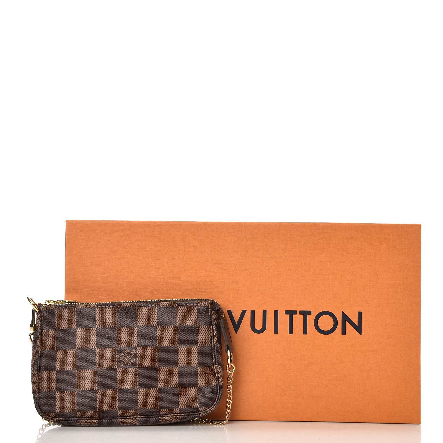 Louis Vuitton Damier Ebene Mini Pochette Accessories 8 of 8