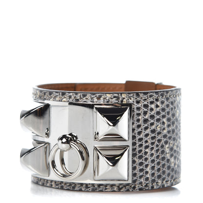 Hermes Lizard Collier De Chien CDC Bracelet T3 Ombre 1 of 7