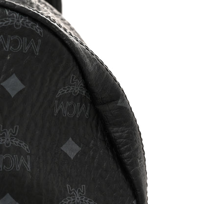 MCM Visetos Small Side Stud Stark Backpack Black 11 of 16
