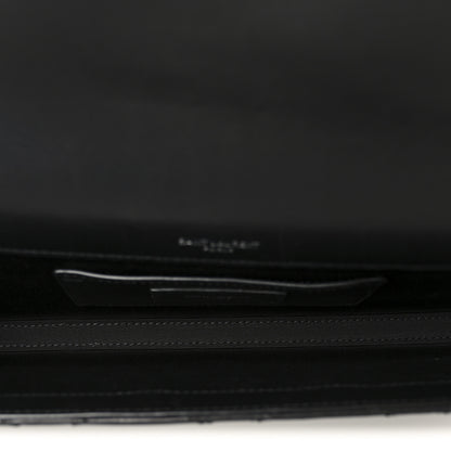 Saint Laurent Lambskin Quilted Kate Clutch Black 5 of 9