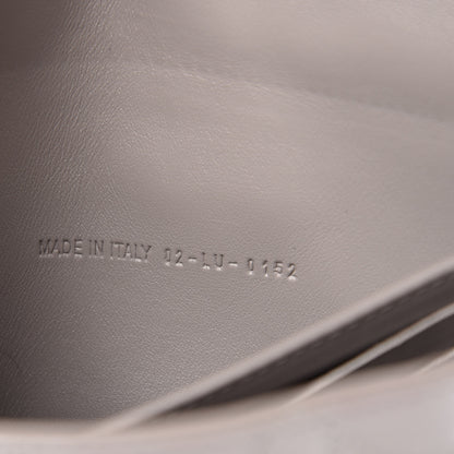Christian Dior Patent Cannage New Lock Pouch Grey 7 of 9