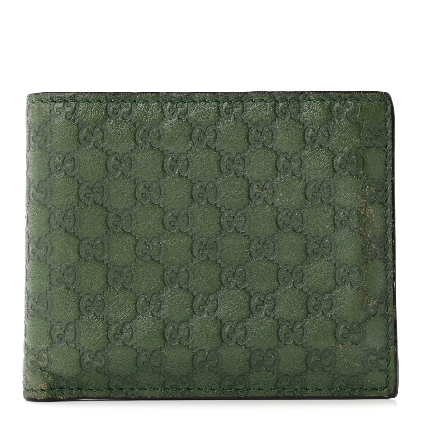 Microguccissima Bi-Fold Wallet Marsh