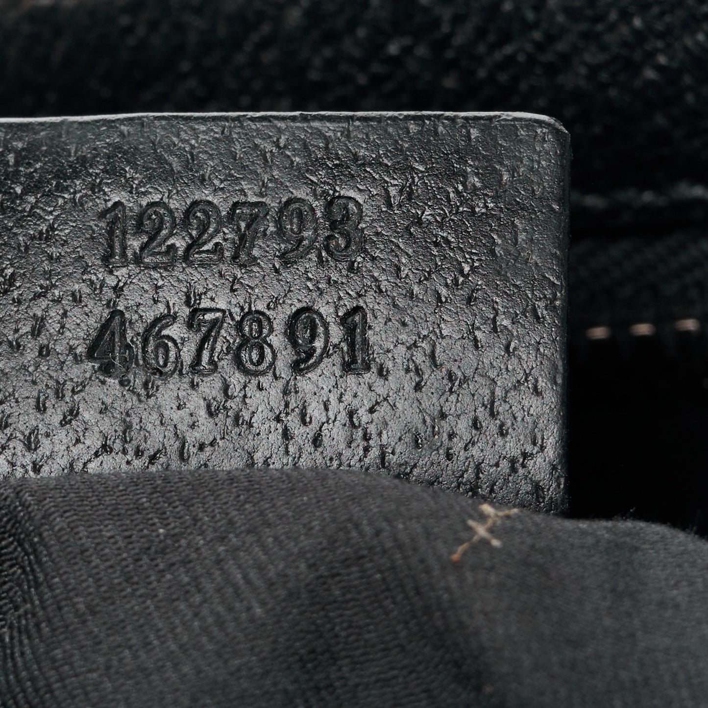 Monogram Flat Messenger Bag Black