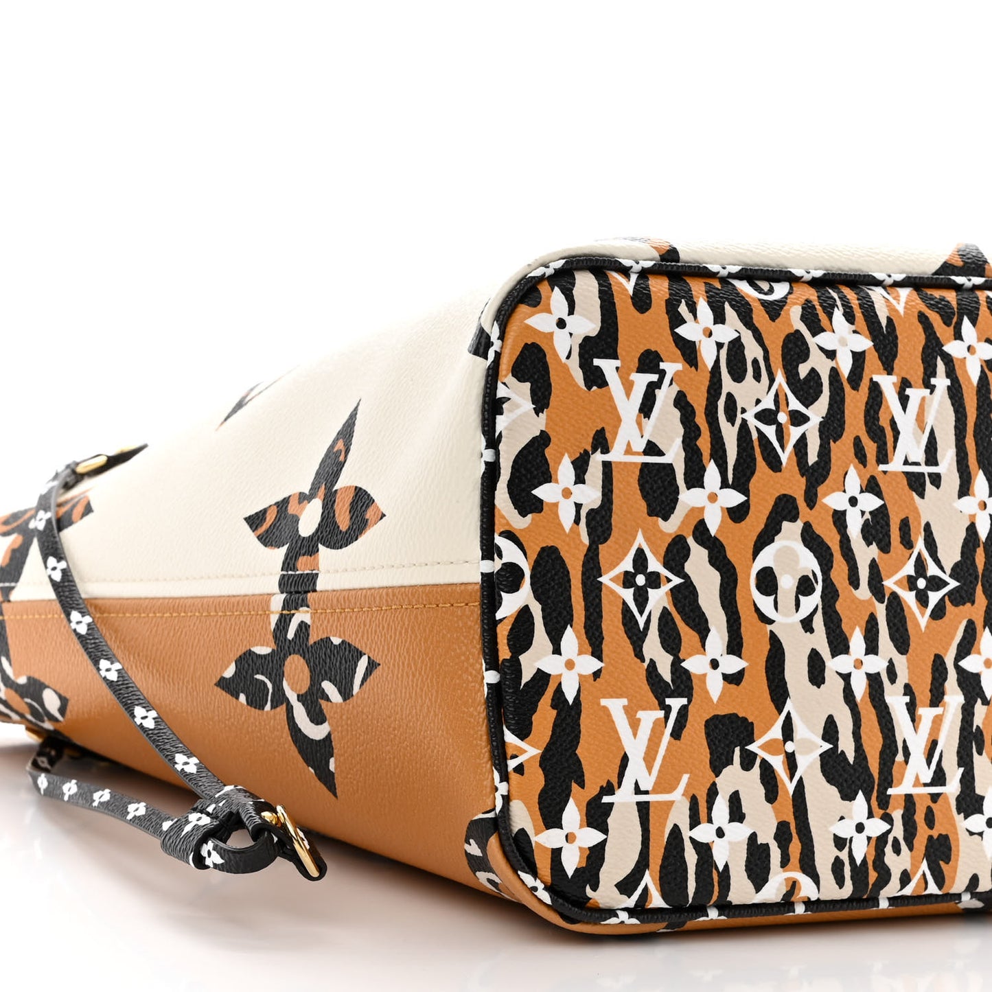 Monogram Giant Jungle Neverfull MM Ivory