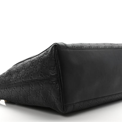 Gucci Guccissima Medium Miss GG Top Handle Bag Black 7 of 8