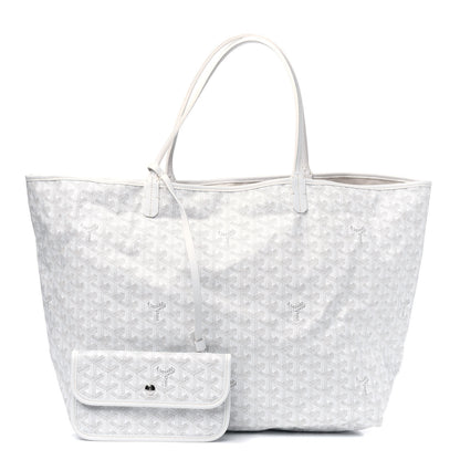 Goyard Goyardine Saint Louis GM White 1 of 9