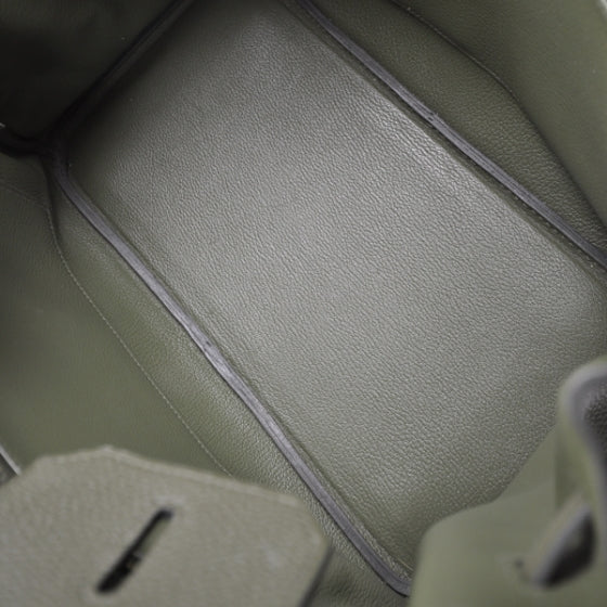 Hermes Togo Leather Birkin 35 Vert Olive 7 of 13