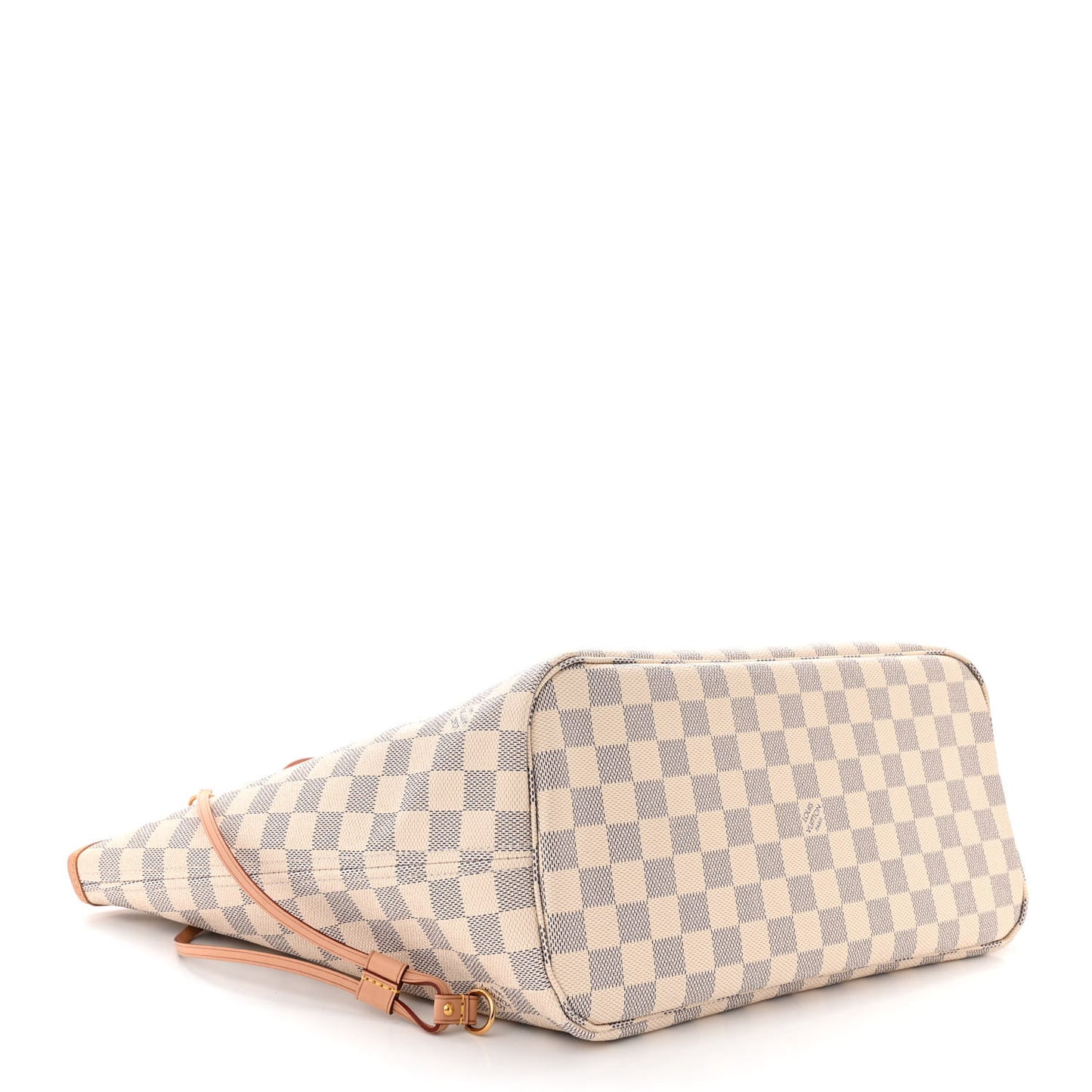 Damier Azur Neo Neverfull MM Rose Ballerine