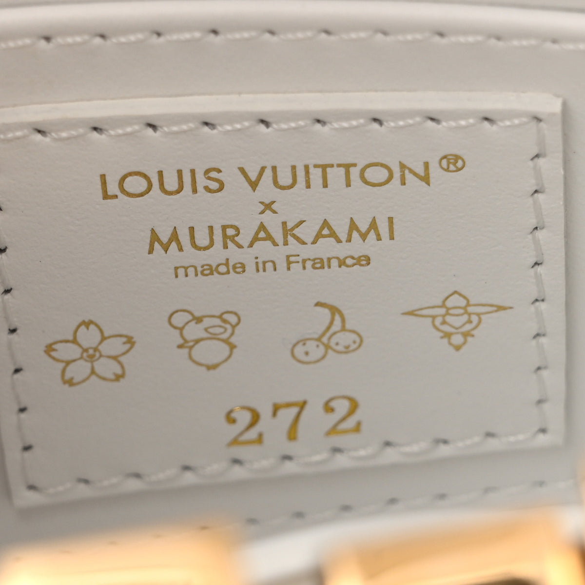 LV X TM Cowhide Mini Capucines East West Multicolor