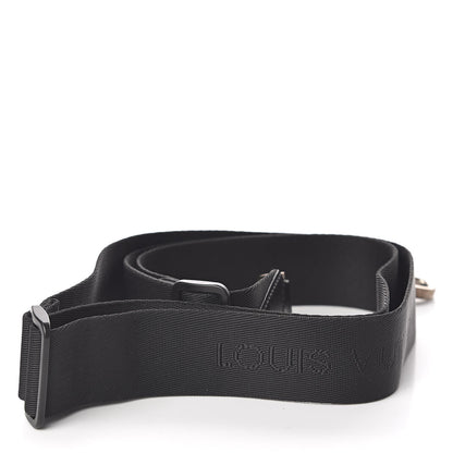 Louis Vuitton Canvas Adjustable Shoulder Strap Black 2 of 4