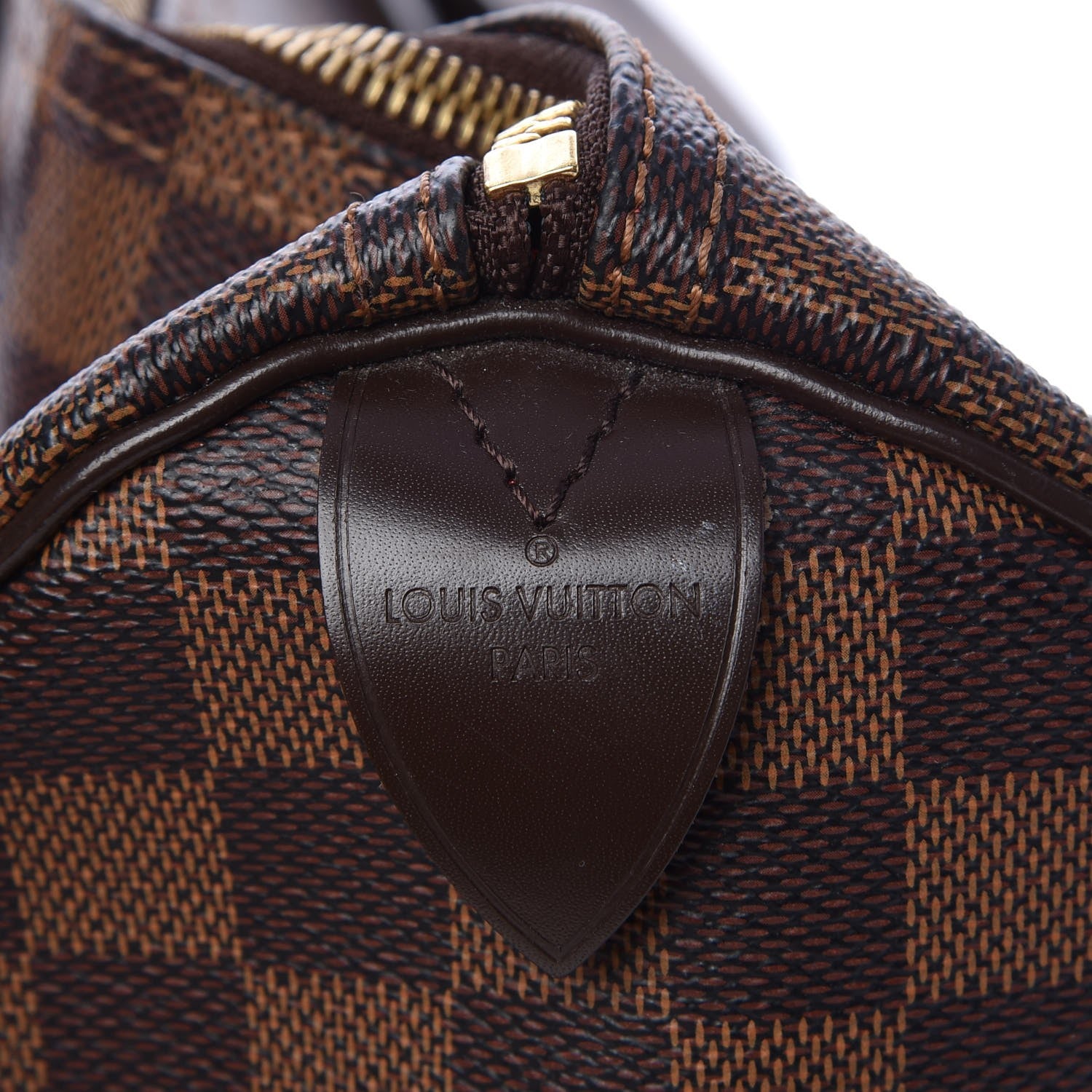Louis Vuitton Damier Ebene Speedy 35 6 of 10
