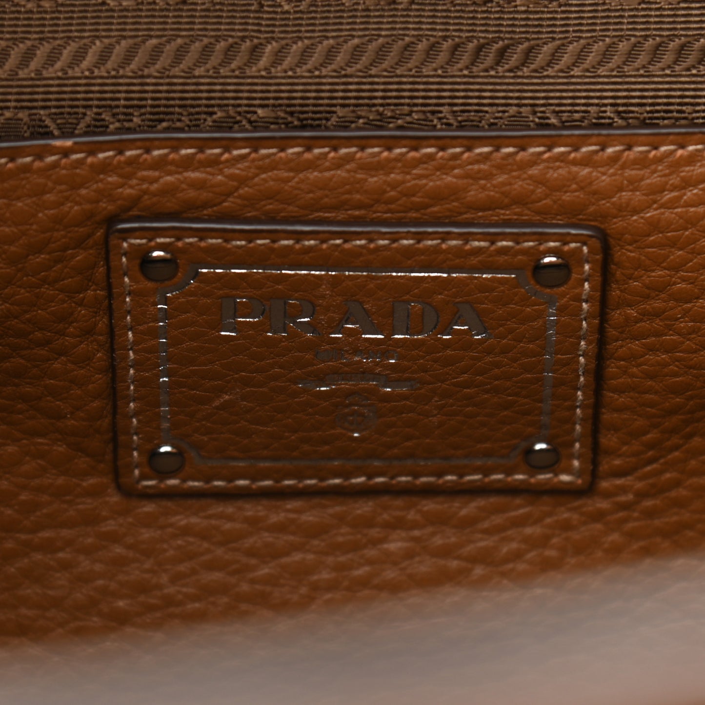 Vitello Daino Shopping Tote Cannella