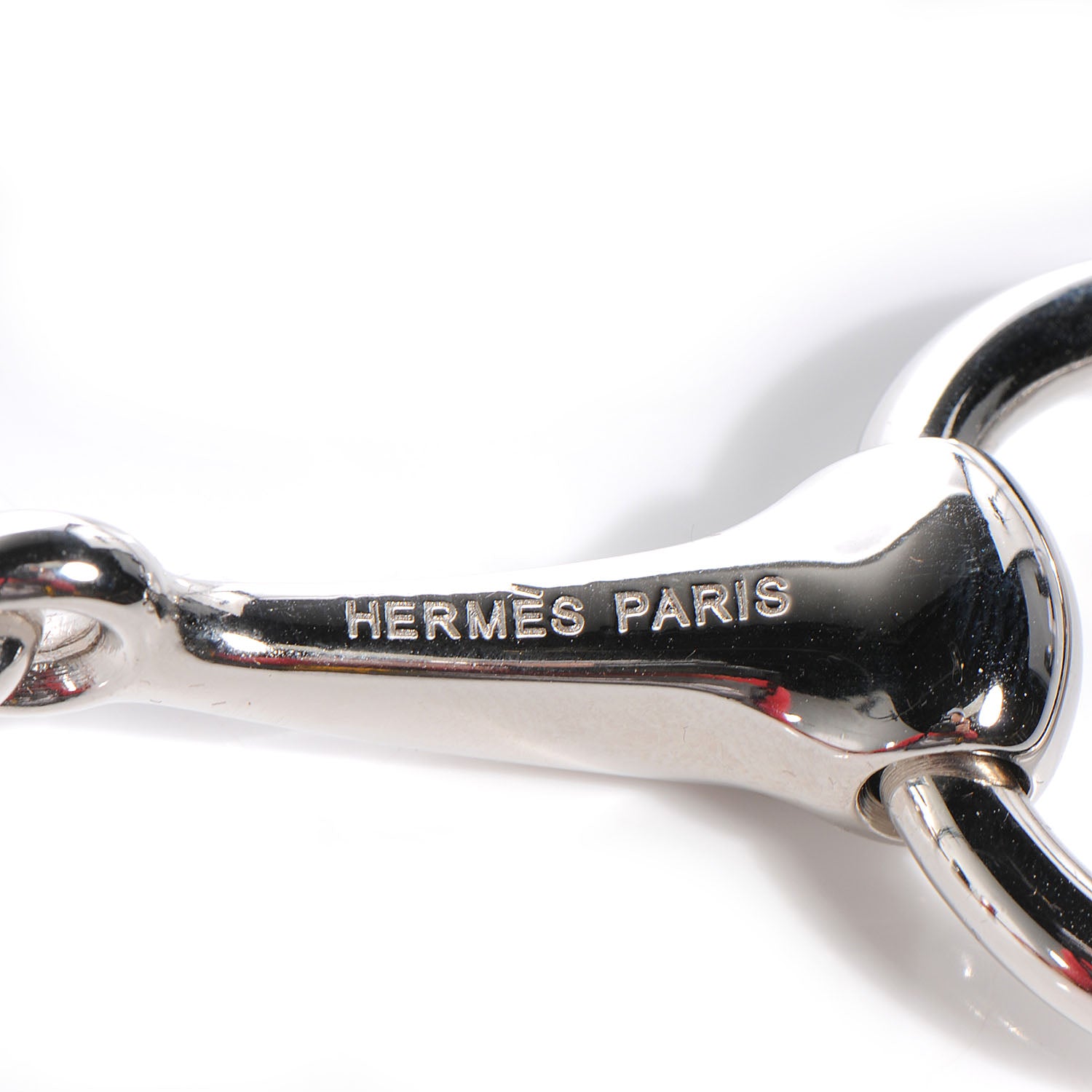 Hermes Silver Mors Scarf Ring 3 of 5