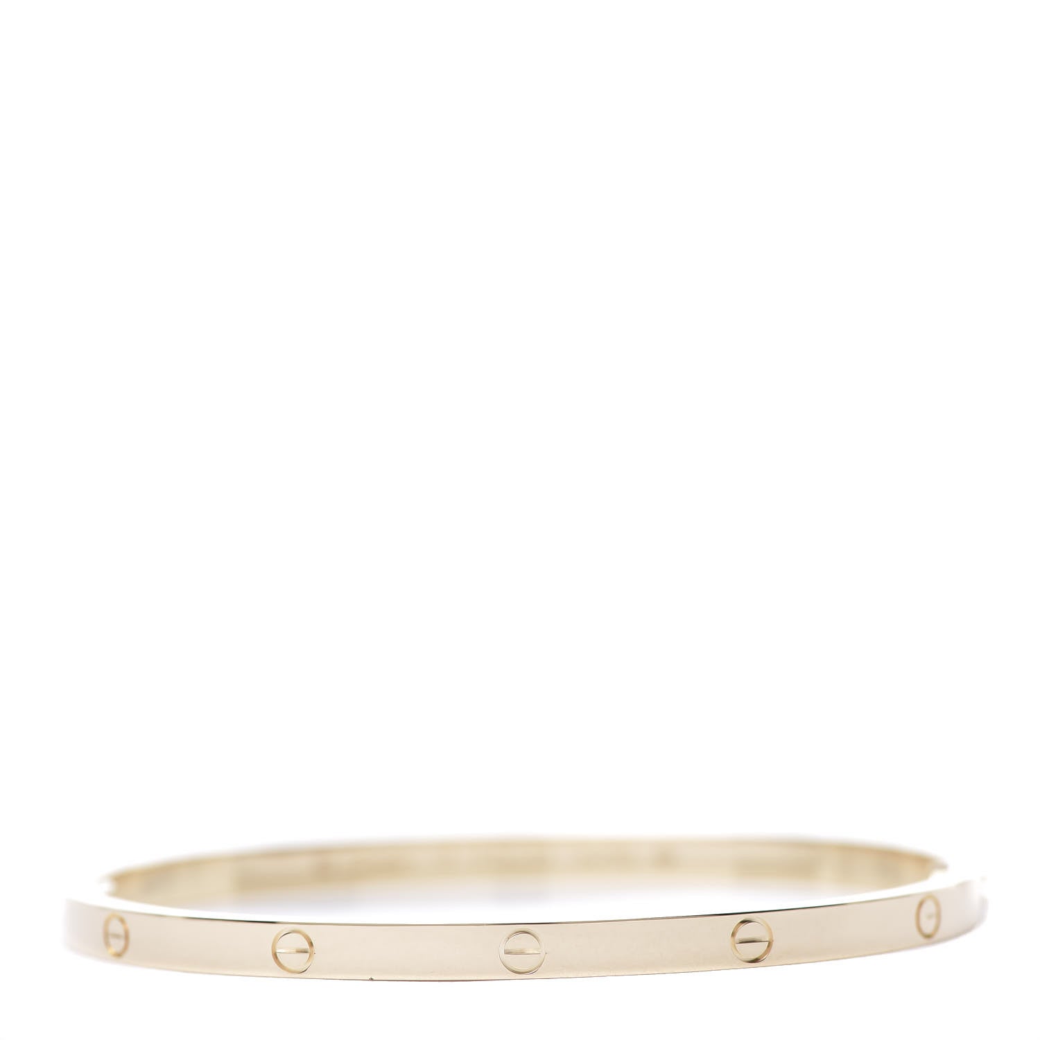 Cartier 18K Yellow Gold Small LOVE Bracelet 17 3 of 6