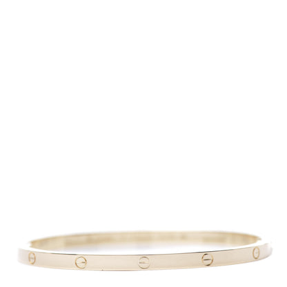 Cartier 18K Yellow Gold Small LOVE Bracelet 17 3 of 6