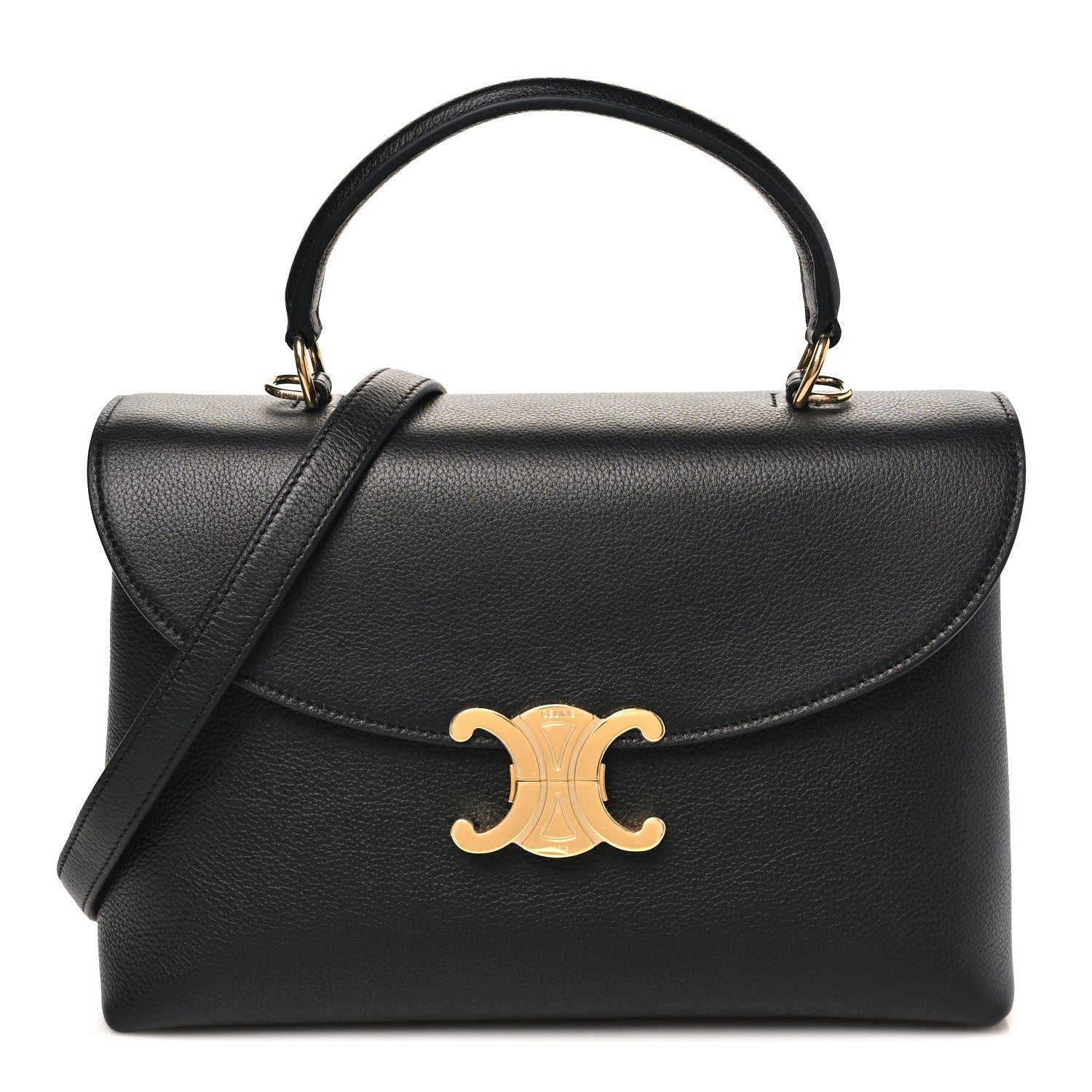 Celine Supple Grained Calfskin Medium Nino Black 1 of 9