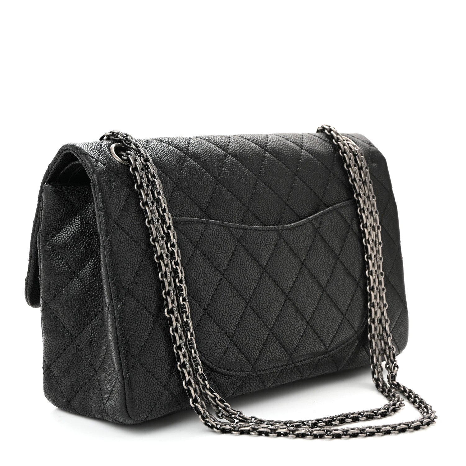 Chanel Caviar Quilted 2.55 Reissue 226 Flap Black 6 of 19