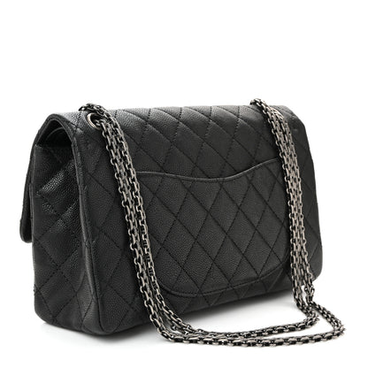 Chanel Caviar Quilted 2.55 Reissue 226 Flap Black 6 of 19